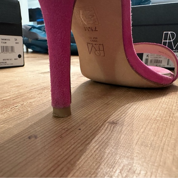 Sugar Plum Suede Kacey Heels by Pelle Moda - Picture 6 of 13